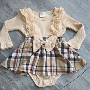 Amazon Beige Ribbed Baby Top